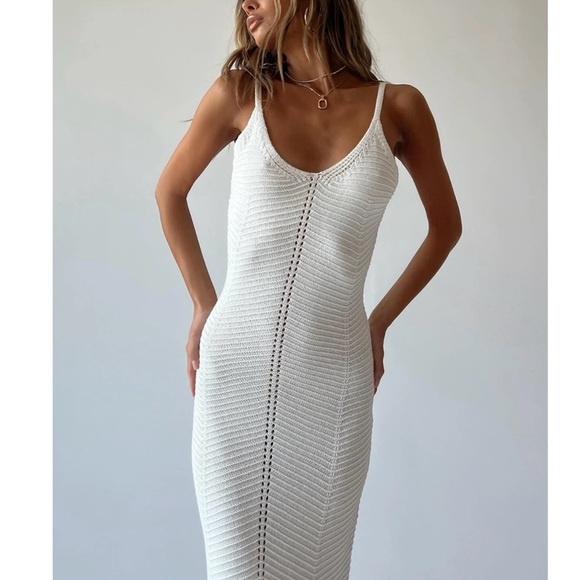 cult gaia serita knit dress SERITA KNIT DRESS main image 1